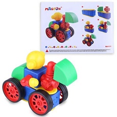 Jouet d'Eveil Créatif Magnétique Magfun 50 pièces