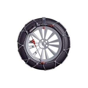 KÖNIG CD-9 095 Chaînes à Neige Set De 2 - Tension Manuelle Micro-Régulation - 9 Mm