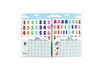 Sodertex Pack de 206 Stickers Repositionnables Chiffres et Lettres Magical Learning - 17x22cm - - L624924 photo 3