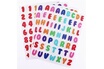 Sodertex Pack de 206 Stickers Repositionnables Chiffres et Lettres Magical Learning - 17x22cm - - L624924 photo 2