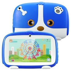 Tablettes educatives Excelvan Tablette Éducative pour Enfants Q738 7 1Go + 8Go 1024*600 WIFI USB Android 6.0 Dual Caméra 0.3MP+0.3MP, Version Européenne, Bleu
