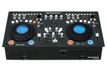 Platine DJ Pronomic CDJ-500 Full-Station lecteur CD double pour DJ