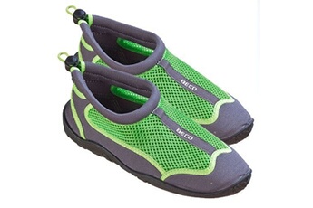 chaussons et bottillons de plongée beco chaussures aquatiques vertes/grises unisexes