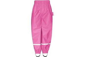 pantalon sportswear playshoes pantalon pluie avec élastique à la taille et pantalon rose fille