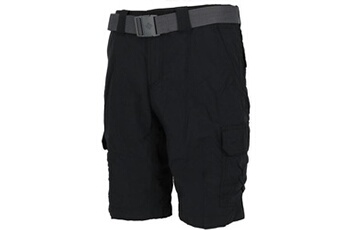 short de randonnée columbia sportswear pantacourt bermuda columbia silver ridge ii blk short cargo noir taille : 36