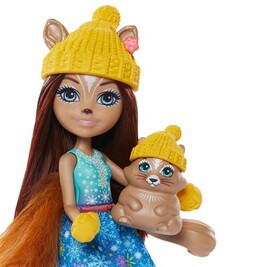 Poupée Enchantimals Poupée Sharlotte écureuil et Nutsy Poupée Enchantimals Poupée Sharlotte écureuil et Nutsy