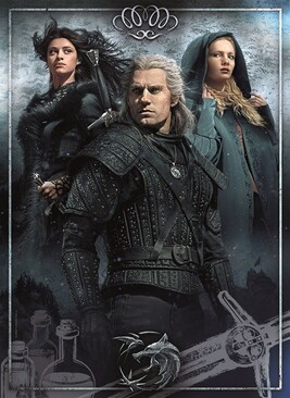 Clementoni- The Witcher Witcher-1000 Pièces-Puzzle, Divertissement Clementoni- The Witcher Witcher-1000 Pièces-Puzzle, Divertissement