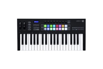 Claviers maîtres Novation LAUNCHKEY-37-MK3 - Clavier maître Launchkey MKIII 37 notes - 16 pads