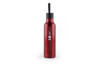 Bouteille isotherme rouge 75 cl - - Rouge - Inox