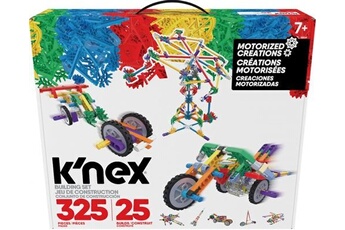 jeu de construction magnétique knex building set - wings&wheels