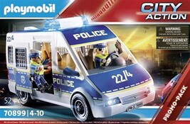 Playmobil - Fourgon et Vedette de Police - 5187 - Avec 2 policiers et accessoires Playmobil - Fourgon et Vedette de Police - 5187 - Avec 2 policiers et accessoires