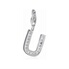 Pendentif Croix Thomas Sabo Argent 925 – Zircons Noirs, Style Unisexe Élégant PE530-051-11
