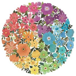Ravensburger Pokémon En Fleur 500 Piece Round Puzzle – Floral Pokémon Jigsaw For Adults & Fans