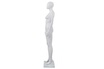 vidaXL Mannequin femme corps complet base verre Blanc brillant 175 cm photo 2