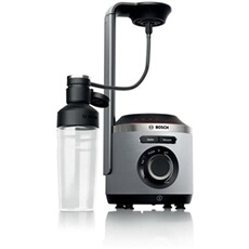 Bosch MMZV0BT1 gourde Utilisation quotidienne 500 ml Tritan Noir, Transparent