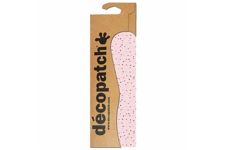 Tableau sable, paillettes et mosaïque PicWic Toys 3 feuilles Décopatch - Confettis rose 681