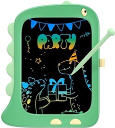 Tablette De Dessin LCD Enfant 2 Pièces - Écran 4 Pouces Couleur Requin, Portable Et Effaçable