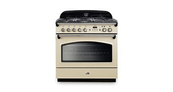 FALCON Piano de cuisson 90 cm CLASSIC FX Mixte maxi four Crèmechrome CLAS90FXDFCRC EU - vue 2