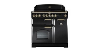 Cuisinière FALCON Classic Deluxe 90 induction Satinélaiton CDL90EICBB EU - vue 2