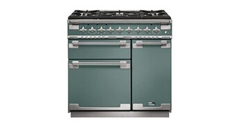 Cuisinière FALCON ELISE 90 Mixte minéral brossé ELS90DFMG/ EU - vue 2