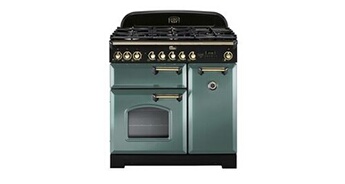 Cuisinière FALCON Classic deluxe 90 Minéral / Laiton CDL90DFMGB EU - vue 2