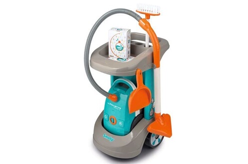 Ménage nettoyage Smoby Chariot de nettoyage avec aspirateur