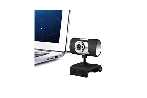 Caméra endoscopique GENERIQUE Caméra webcam hd 12 mégapixels usb 2. 0 avec  clip micro pour ordinateur pc portable