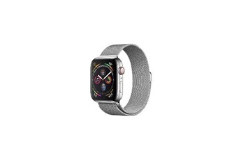accessoires bracelet et montre connectée asus ibroz bracelet apple watch 40mm en maille grise