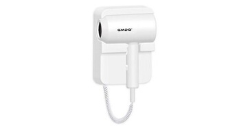 Sèche-cheveux mural 1300w 220v pour salle de bain, hôtel, maison, puissant, air chaud et froid
