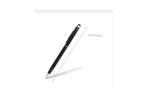 Accessoire pour téléphone mobile OZZZO Stylet + stylo tactile chic noir  pour smartphone et tablette