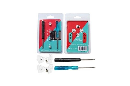 Console Nintendo Switch GENERIQUE Pour ns switch joy con remplacement  boucles de verrouillage outil de réparation tournevis kit - multicolore