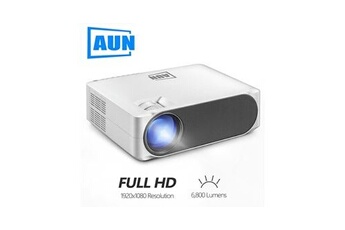 Vidéoprojecteur Aun Akey6 vidéoprojecteur 6800 lumens 4k 1920*1080p 3d led home cinema full hd blanc