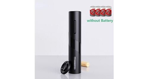Ynkkvre - Set ouvre-bouteille électrique rechargeable en acier inoxydable - 4 en 1 Ynkkvre - Set ouvre-bouteille électrique rechargeable en acier inoxydable - 4 en 1