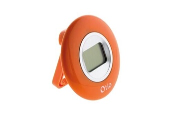 thermomètre / sonde otio thermomètre d'intérieur orange -