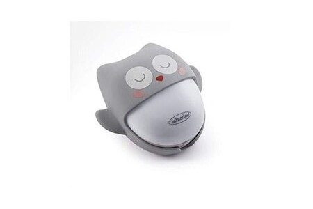 Veilleuses Infantino - veilleuse hibou rechargeable pochette souple en eva, gris