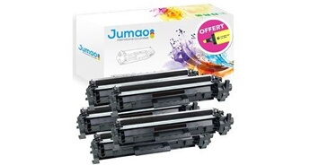 5 toners cartouches type compatibles pour hp laserjet pro m102a, noir