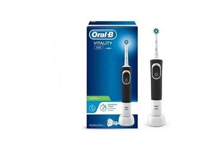 Brosse à dents électrique Oral B Brosse à dents électrique oral-b vitality 100 cross action d100. 413. 1 noir