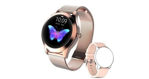 Montre Connectée Femme Avec Appel Bluetooth, 1.32 Smartwatch Avec Fonction Feminine Frequence Cardiaque Sommeil Podometre Spo2 Pression Arterielle Etanche Montre Sport Ronde Pour Android Ios Argent Montre Connectée Femme Avec Appel Bluetooth, 1.32 Smartwatch Avec Fonction Feminine Frequence Cardiaque Sommeil Podometre Spo2 Pression Arterielle Etanche Montre Sport Ronde Pour Android Ios Argent