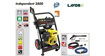 Nettoyeur haute pression thermique 200 bars 690l/h (pompe en laiton) independent 2800