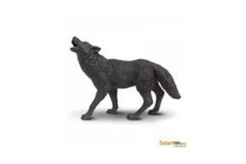 figurine de collection generique loup noir - figurines animaux safariltd 181129