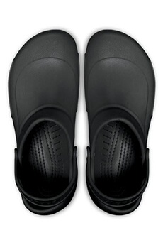 bottes et bottines sportswear cross crocs bistro clogs chaussures sandales en noir 10075 001 [m11 / w12]
