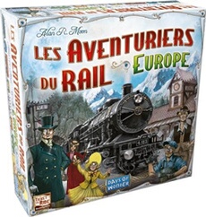 Jeu de stratégie Les Aventuriers du Rail Europe