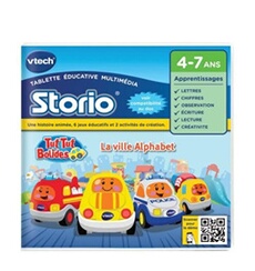 Jeu Storio Vtech J'Apprends Les Lettres Avec Les Tut Bolides