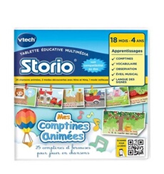 Cartouche de jeu Storio Mes comptines animées