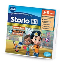 Acheter Jeu éducatif HD Storio Rusty Rivets État correct - 19,95 € Jeu éducatif HD Storio Rusty Rivets État correct - VTech reconditionné disponible sur Darty