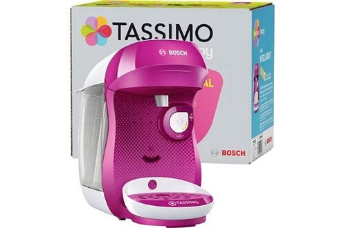 Cafetière à dosette ou capsule Bosch TASSIMO HAPPY TAS1001 - Machine à café  - violet sauvage
