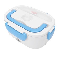 GENERIQUE - Lunch box électrique - 12V - Portable - Voiture - Bleu