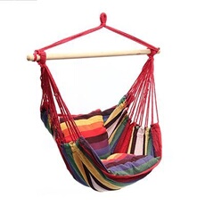 GENERIQUE - Hamac Suspendu pour Enfants - Fauteuil Balancelle pour Jardin et Intérieur