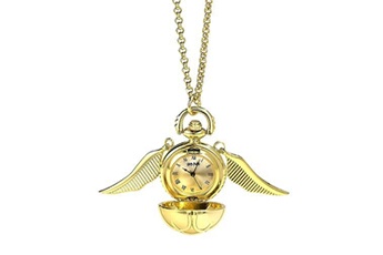 Bijou Harry Potter Golden Snitch Watch Necklace