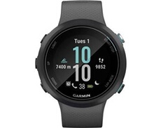 Swim 2 - 42 mm - ardoise - montre de sport avec bande - silicone - ardoise - taille du poignet : 129-197 mm - affichage 1.04" - Bluetooth, ANT+ - 36